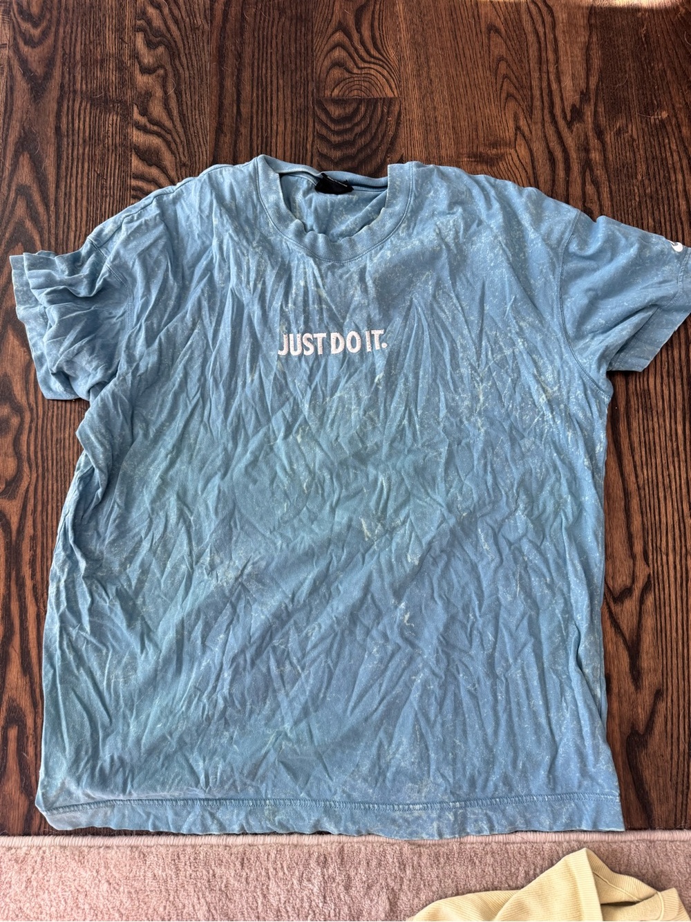 Nike Men’s Light Blue 'Just Do It.' Short Sleeve Tee